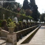 Las cien fuentes en la Villa dEste en Tivoli Roma
