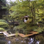 Tatton Park, Cheshire, panorama jardín japonés 1910. Foto: Libro Gdes. Jardines de Europa-Ehrenfried Kluckert.