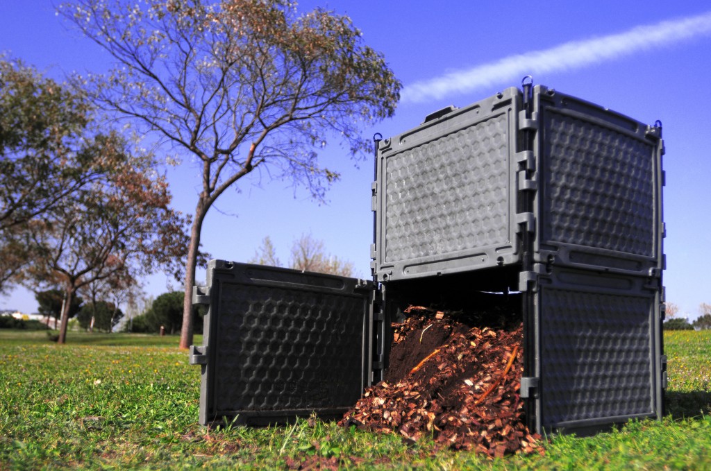 Compostador de jardín. Foto: Wikipedia