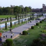 jardines del Taj Mahal. Foto: Wikipedia. jardines del Taj Mahal. Foto: Wikipedia.