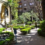 entrada al jardín de la casa museo de Joaquín Sorolla en Madrid