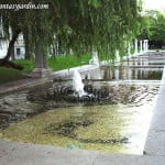 Paseo de los Recoletos con unos 500 mts. es el jardín más antiguo de Madrid