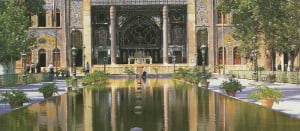 Palacio Golestan en Irán.
